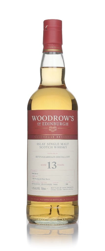 Bunnahabhain 13 Year Old 2013 - Woodrow's of Edinburgh 70cl