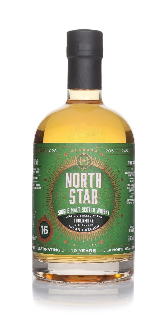 Ledaig 16 Year Old 2010 - North Star Spirits 70cl