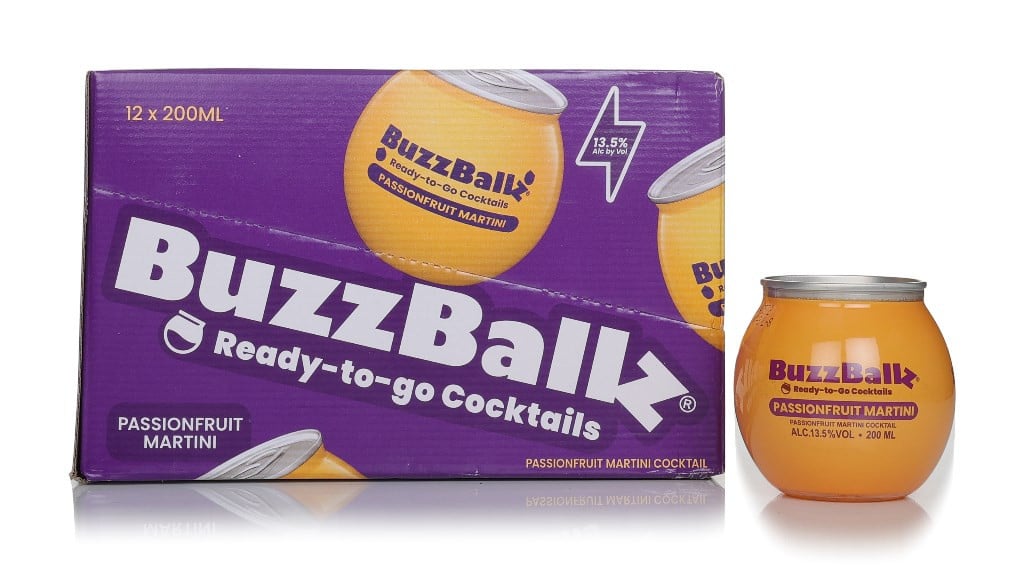BuzzBallz Passionfruit Martini (12 x 200ml)