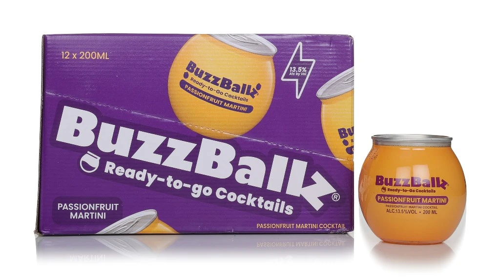 BuzzBallz Passionfruit Martini (12 x 200ml)