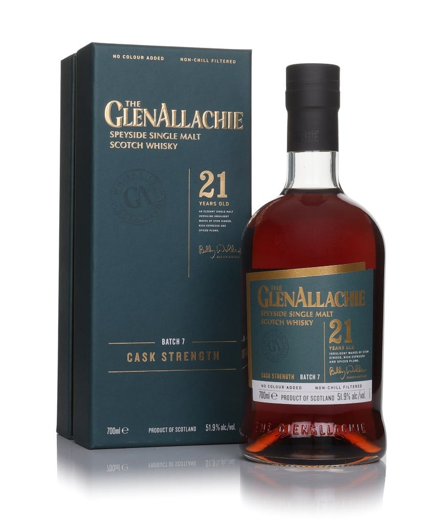 GlenAllachie 21 Year Old Cask Strength - Batch 7 70cl