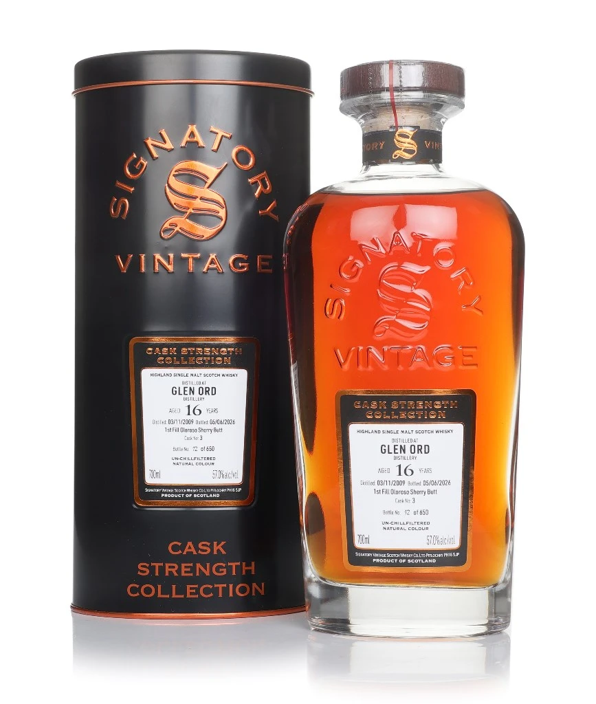 Glen Ord 16 Year Old 2009 (cask 3) - Cask Strength Collection (Signatory)