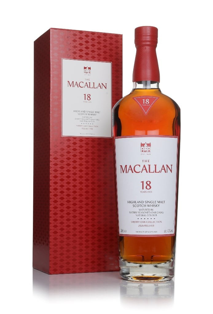 The Macallan 18 Year Old Sherry Oak (2026 Release) 70cl Whisky