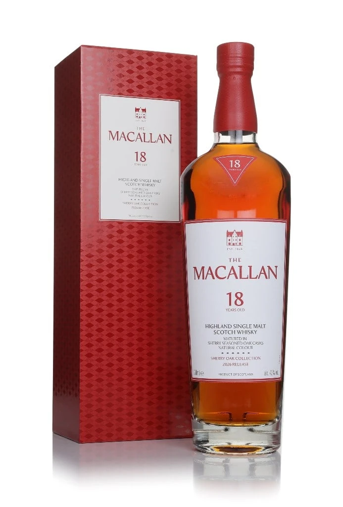 The Macallan 18 Year Old Sherry Oak (2026 Release)