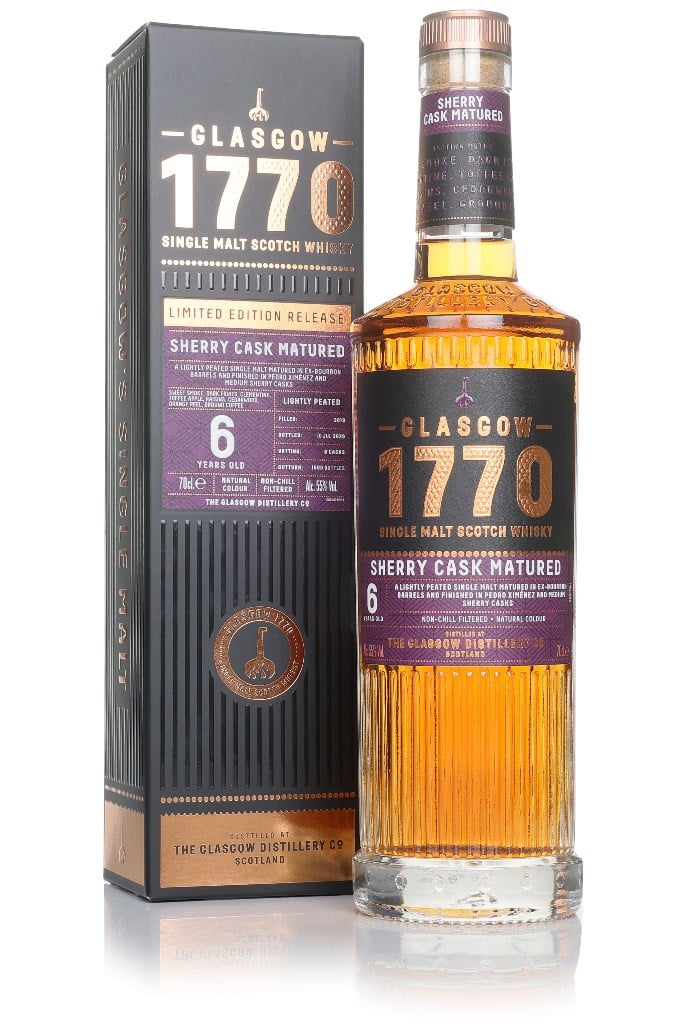 Glasgow 1770 6 Year Old Sherry Cask Matured