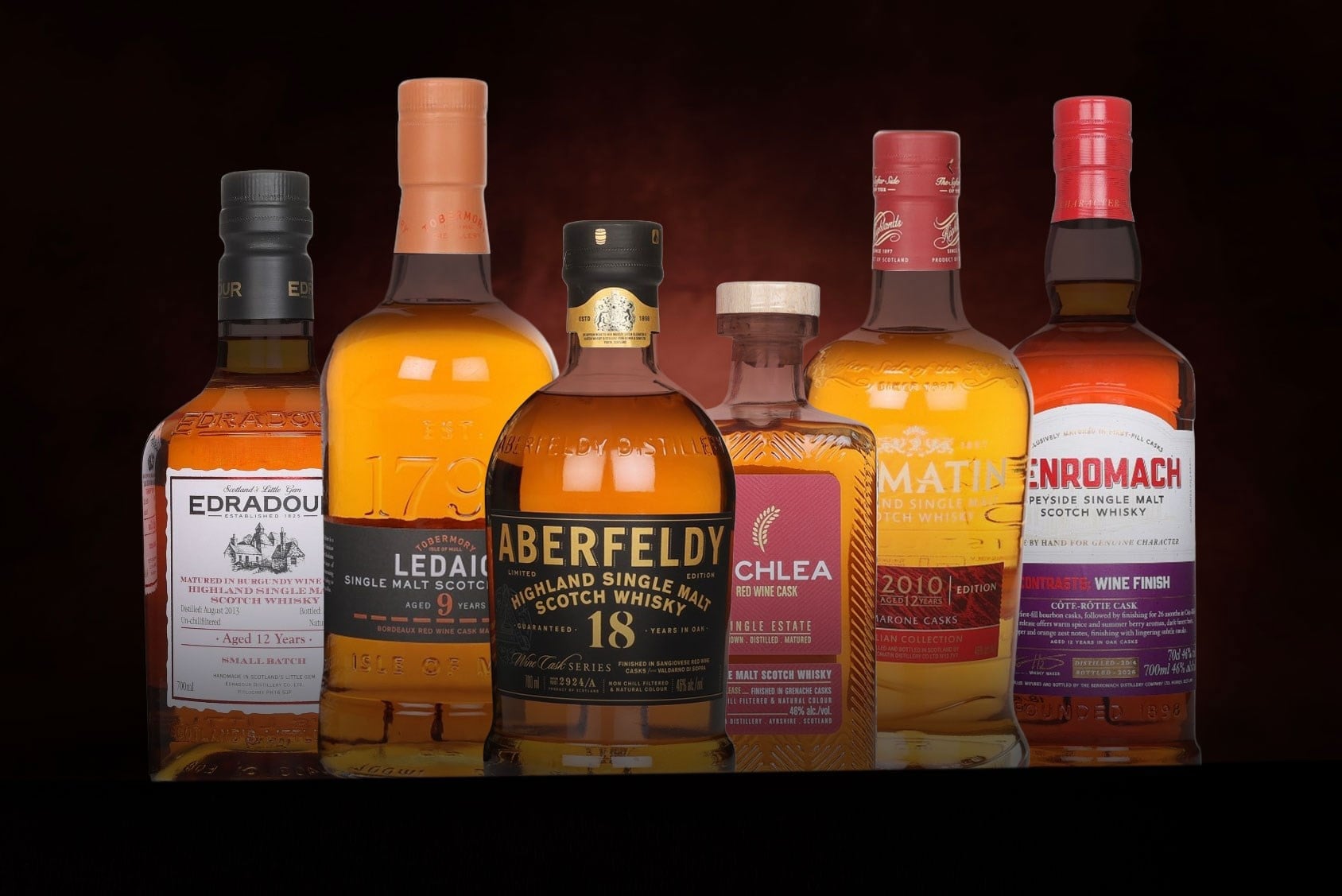 *COMPETITION* Red Wine Cask Whisky Collection (6) Ticket