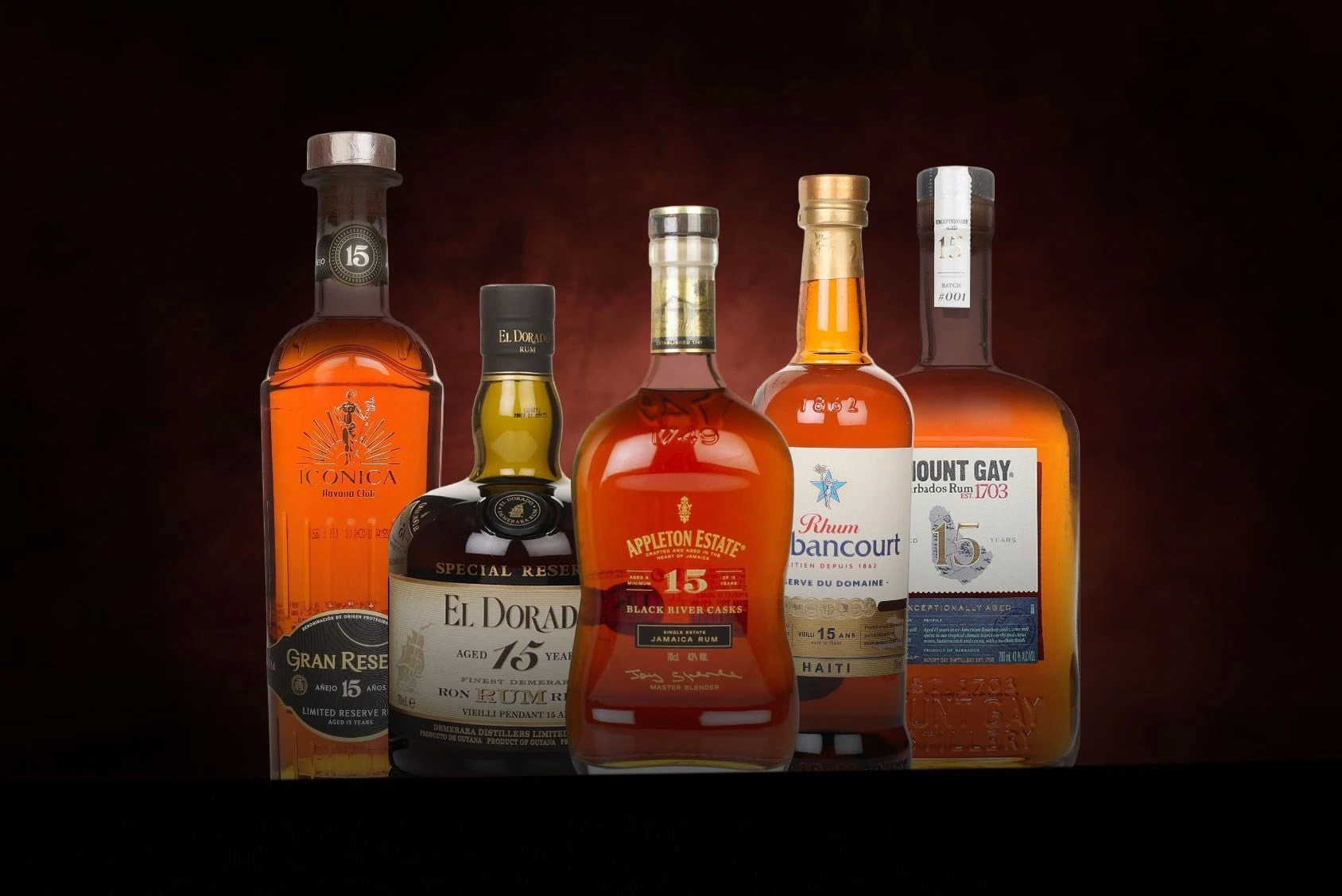 *COMPETITION* 15 Year Old Rum Collection (5) Ticket