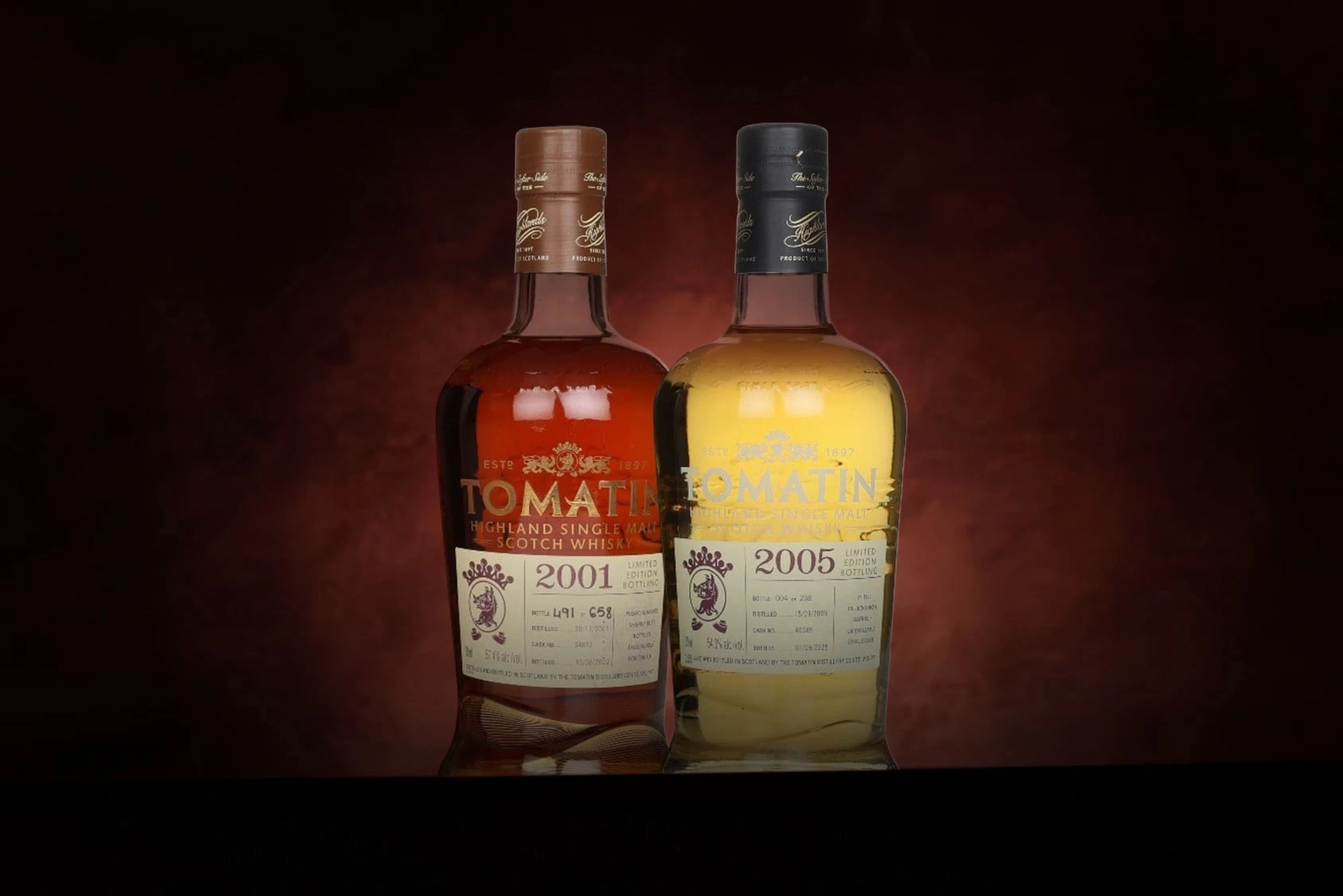 *COMPETITION* Tomatin Single Cask Whisky Duo (2) Ticket