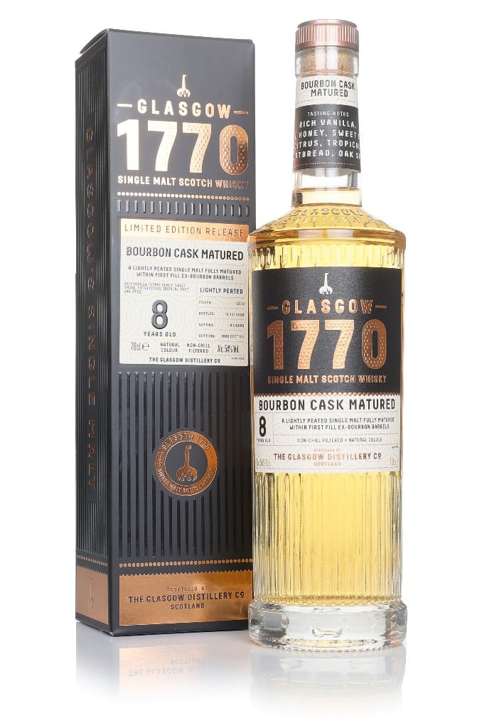 Glasgow 1770 8 Year Old Bourbon Cask Matured Batch 2