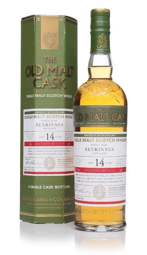 Benrinnes 14 Year Old 2010 (cask 21860) - Old Malt Cask (Hunter Laing)