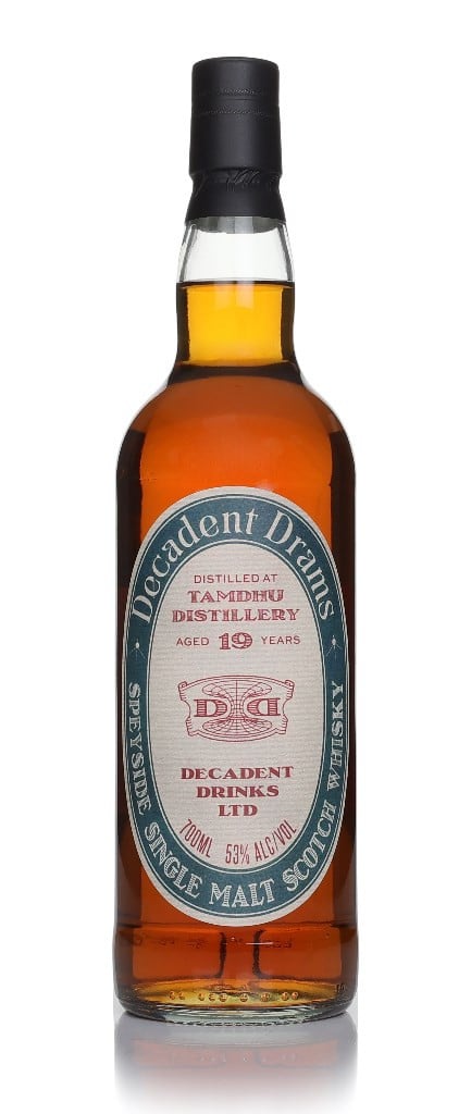 Tamdhu 19 Year Old 2007 - Decadent Drams (Decadent Drinks)