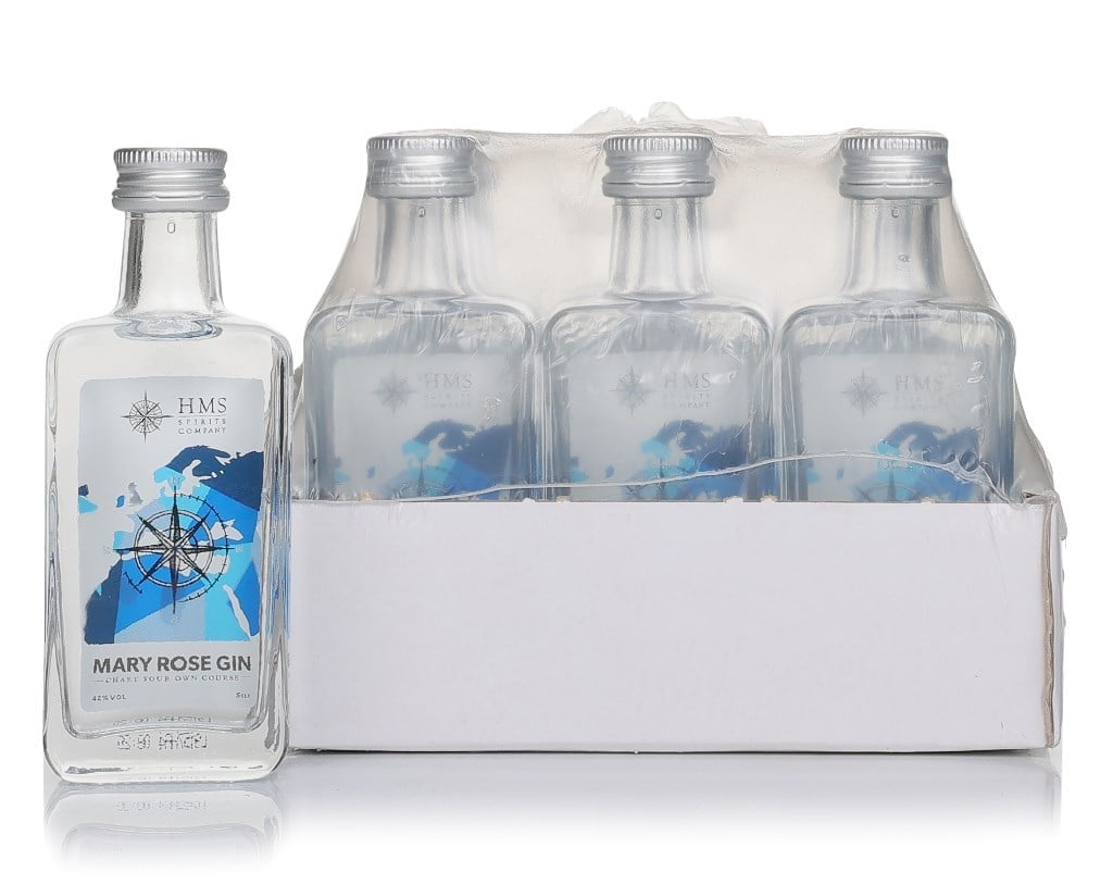 HMS Spirits Mary Rose Gin Miniature (12 x 50ml)