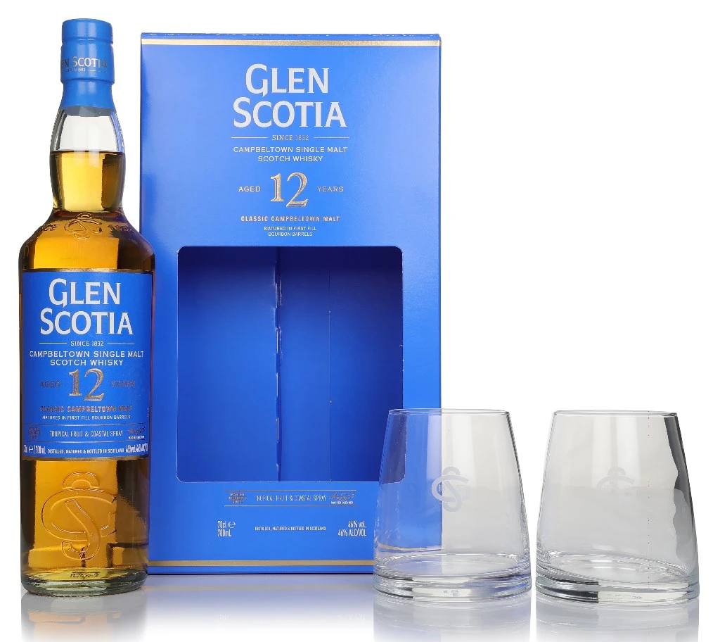 Glen Scotia 12 Year Old Gift Set