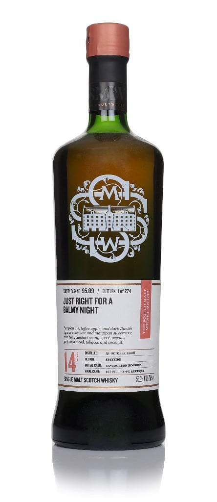 Auchroisk 14 Year Old 2008 (cask 95.89) - (The Scotch Malt Whisky Society)