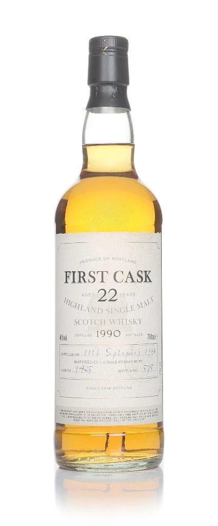 Dalmore 22 Year Old 1990 (cask 9425) - First Cask