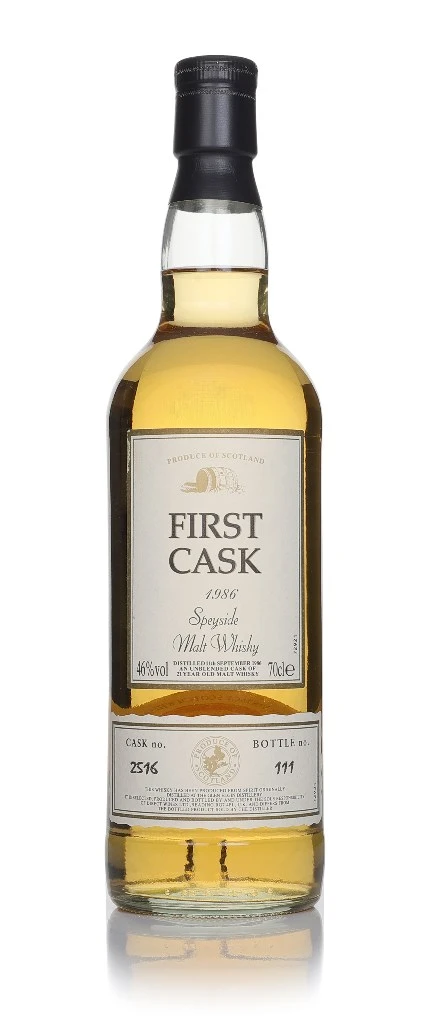 Glen Elgin 21 Year Old 1986 (cask 2516) - First Cask