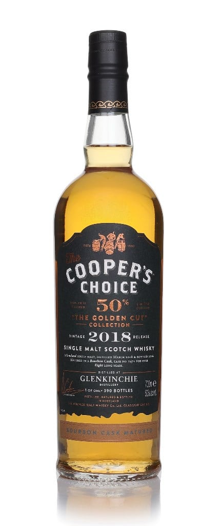 Glenkinchie 8 Year Old 2018 - The Cooper's Choice The Golden Cut Collection (The Vintage Malt Whisky Co.)