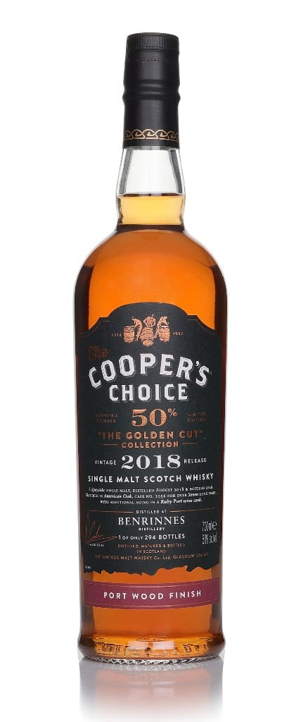 Benrinnes 7 Year Old 2018 - The Cooper's Choice The Golden Cut Collection (The Vintage Malt Whisky Co.)