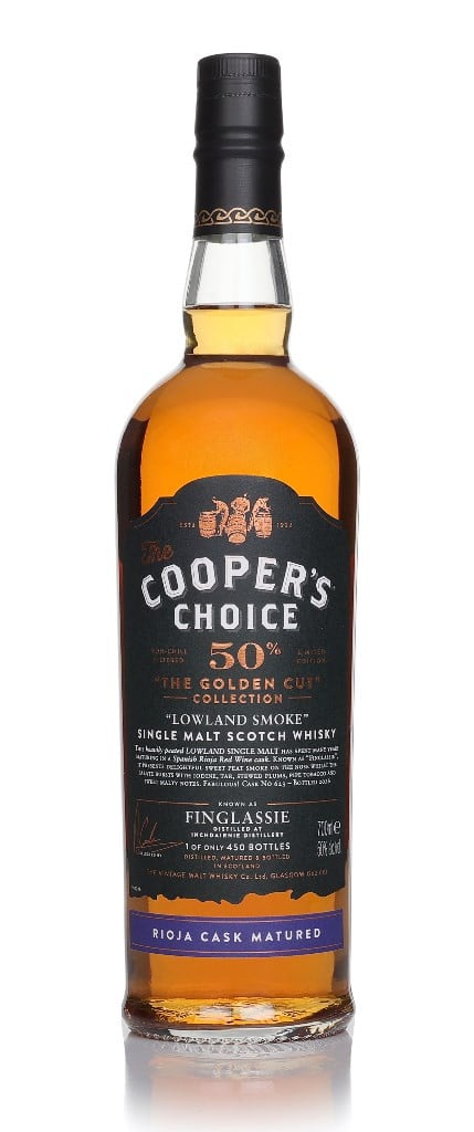 Finglassie "Lowland Smoke" - The Cooper's Choice The Golden Cut Collection (The Vintage Malt Whisky Co.)