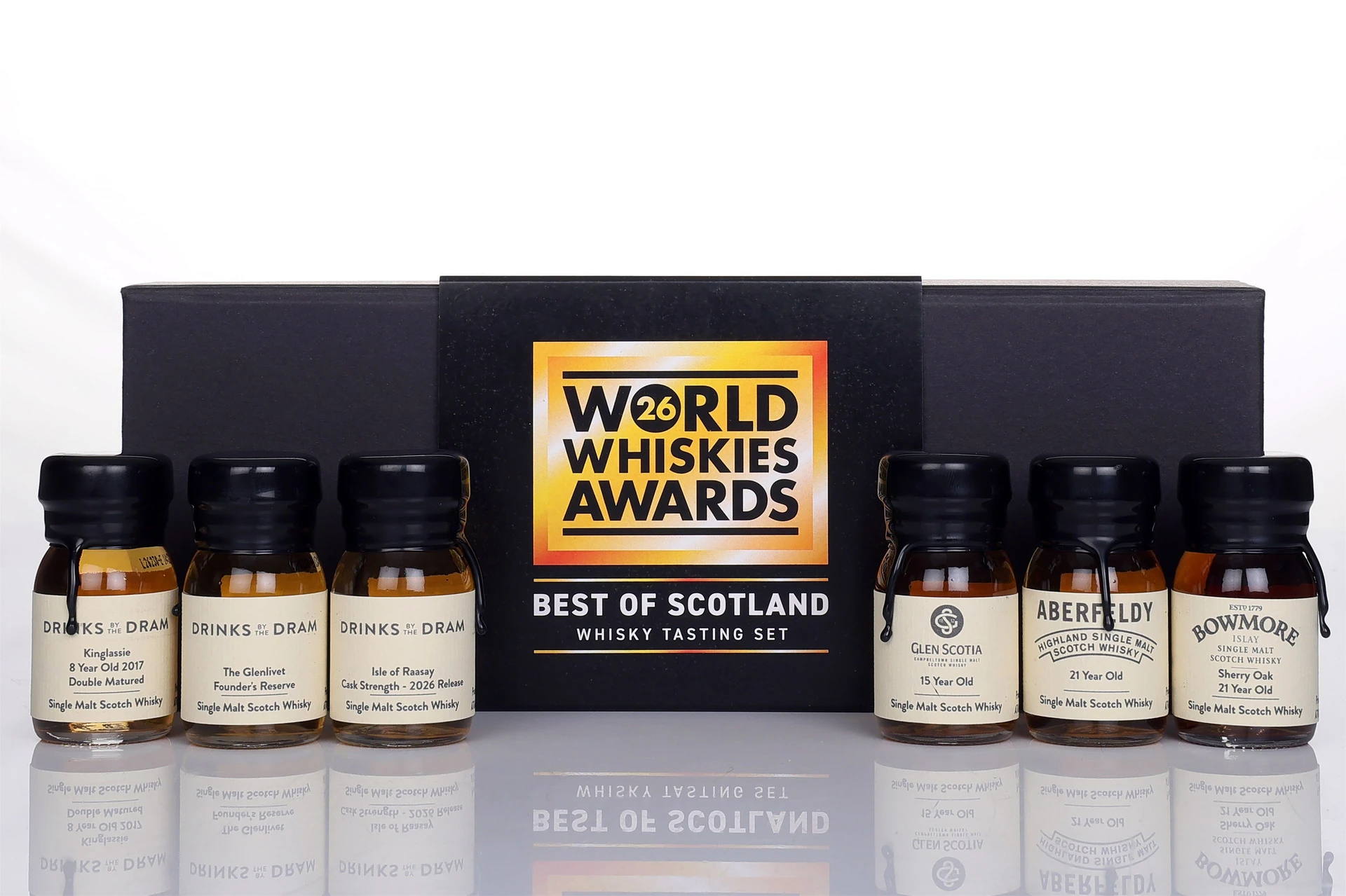 World Whiskies Awards 2026 Tasting Set (Best Scotch Single Malts)