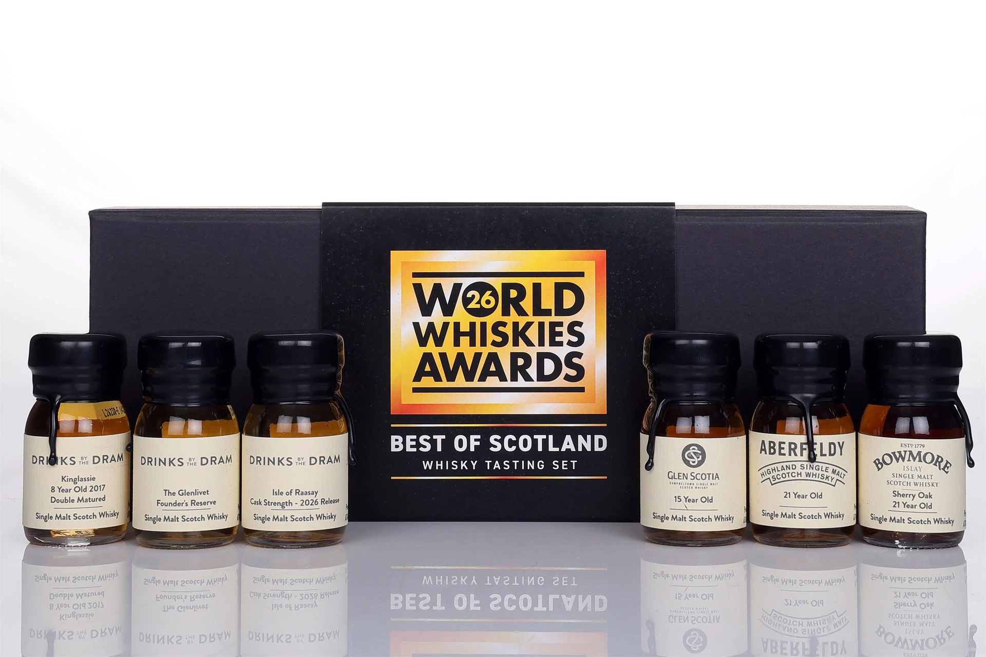 World Whiskies Awards 2026 Tasting Set (Best Scotch Single Malts)