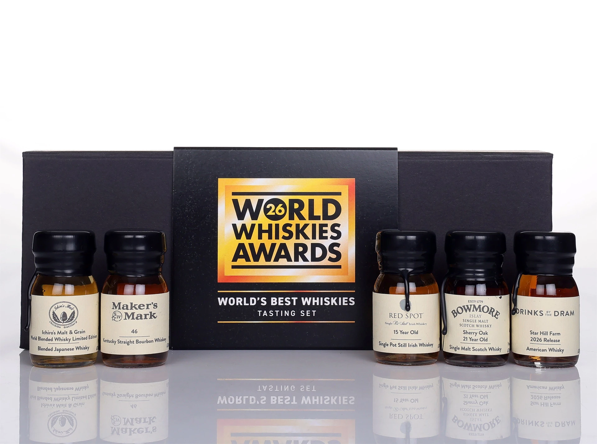 World Whiskies Awards 2026 Tasting Set (World Whisky Award Winners)
