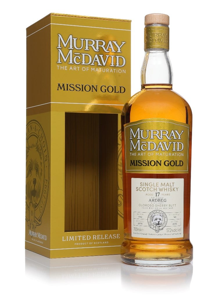 Ardbeg 17 Year Old 2008 - Mission Gold (Murray McDavid)