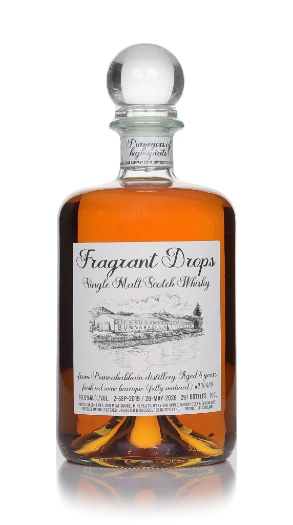 Bunnahabhain 6 Year Old 2019 Red Wine Barrique (cask 200489) - Fragrant Drops (Keeble Cask Company)