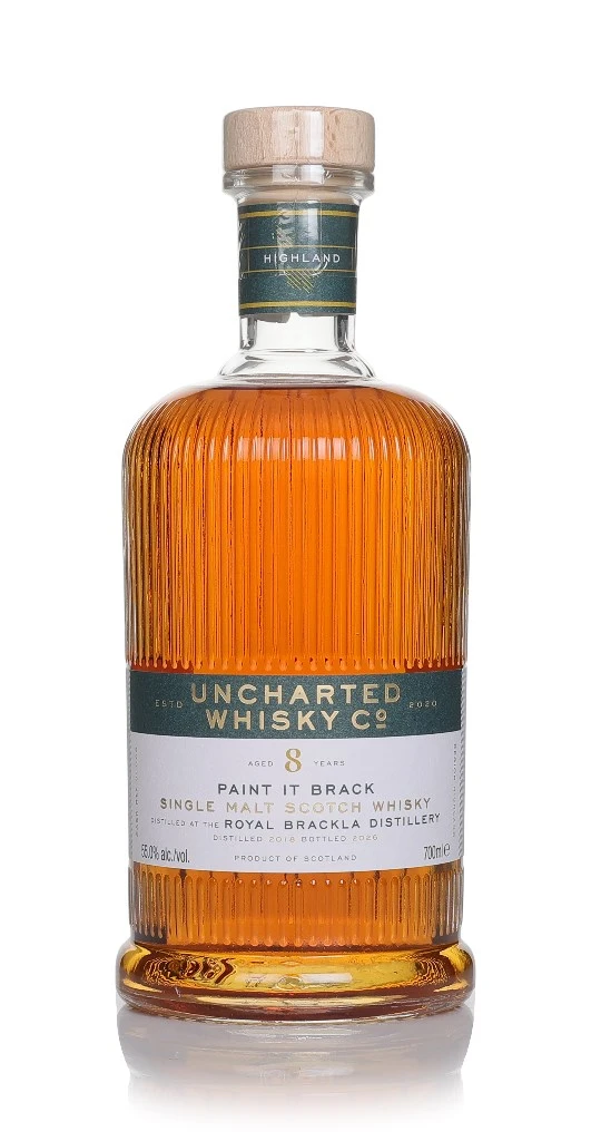 Royal Brackla 8 Year Old 2018 - Paint it Black (Uncharted Whisky)