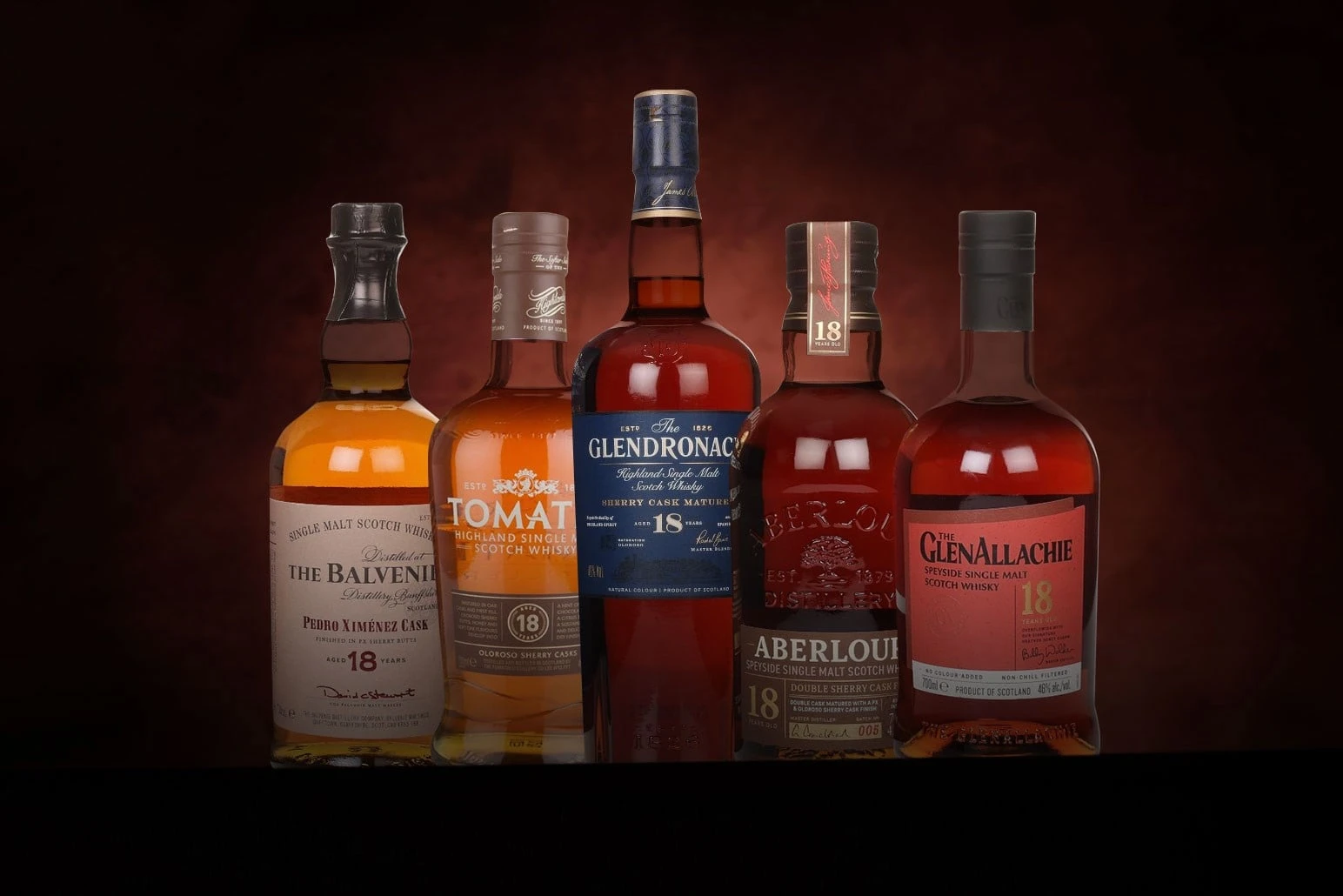 *COMPETITION* 18 Year Old Sherry Monsters Whisky Collection (5) Ticket