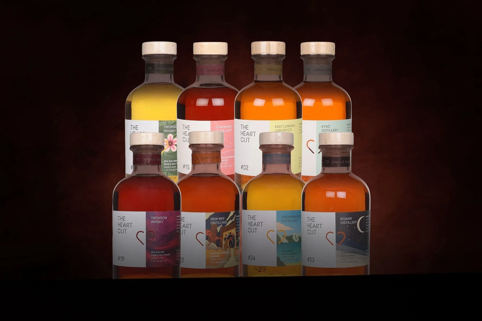 *COMPETITION* The Heart Cut Whisky Collection (8) Ticket