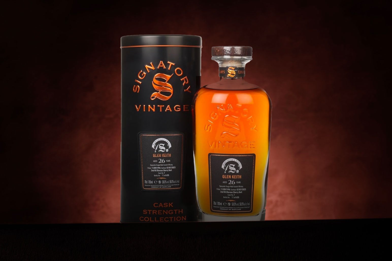 *COMPETITION* Glen Keith 26 Year Old 1996 (cask 7) - Cask Strength Collection (Signatory) Whisky Ticket