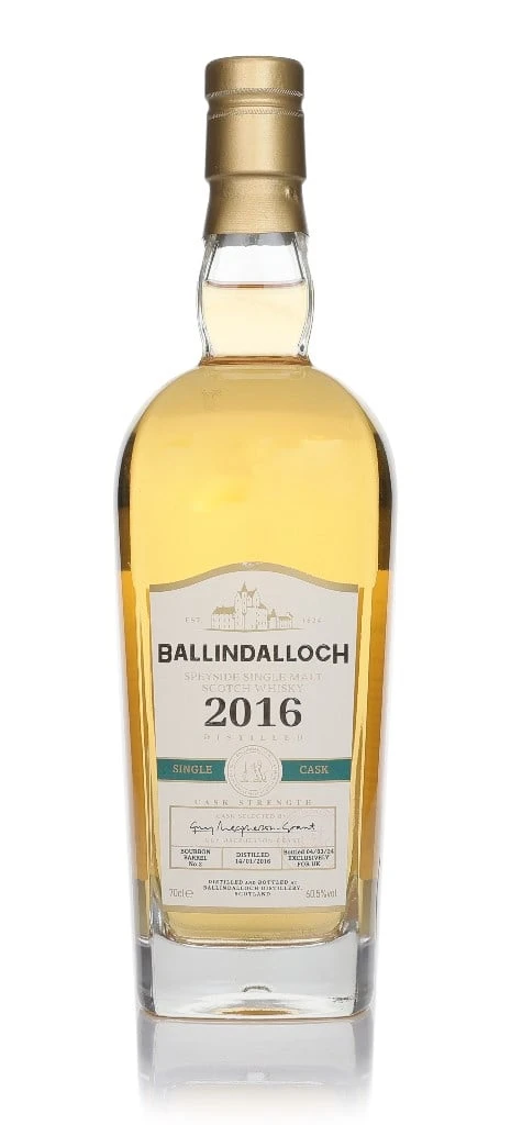 Ballindalloch 8 Year Old 2016 (cask 2) - Bourbon Cask