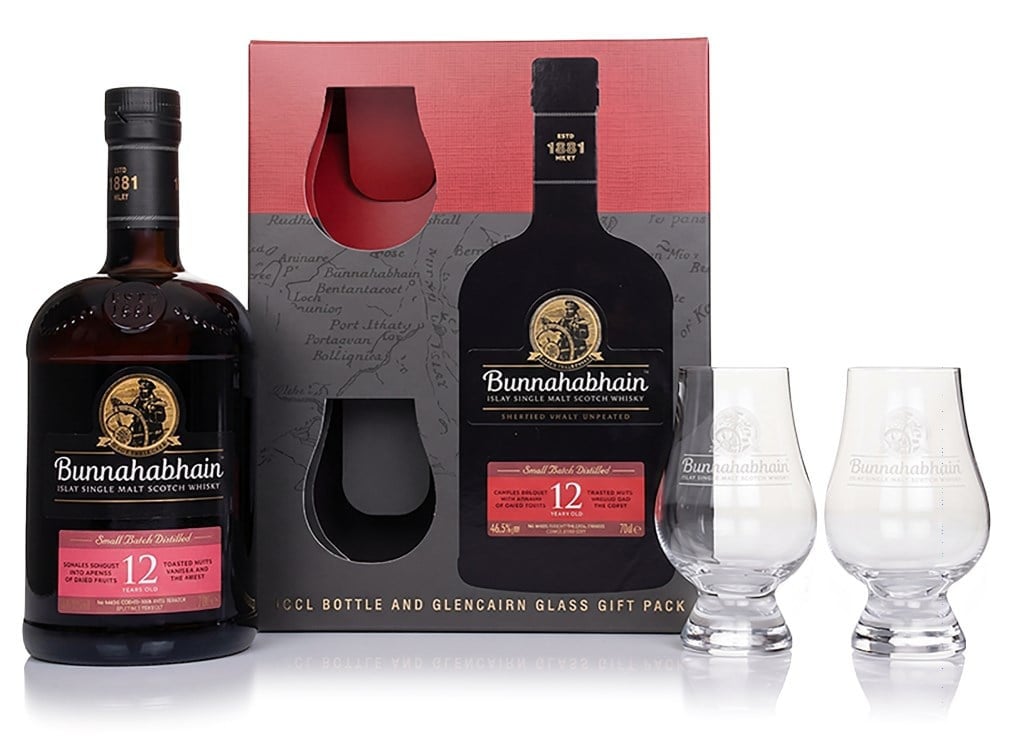 Bunnahabhain 12 Year Old Glass Pack