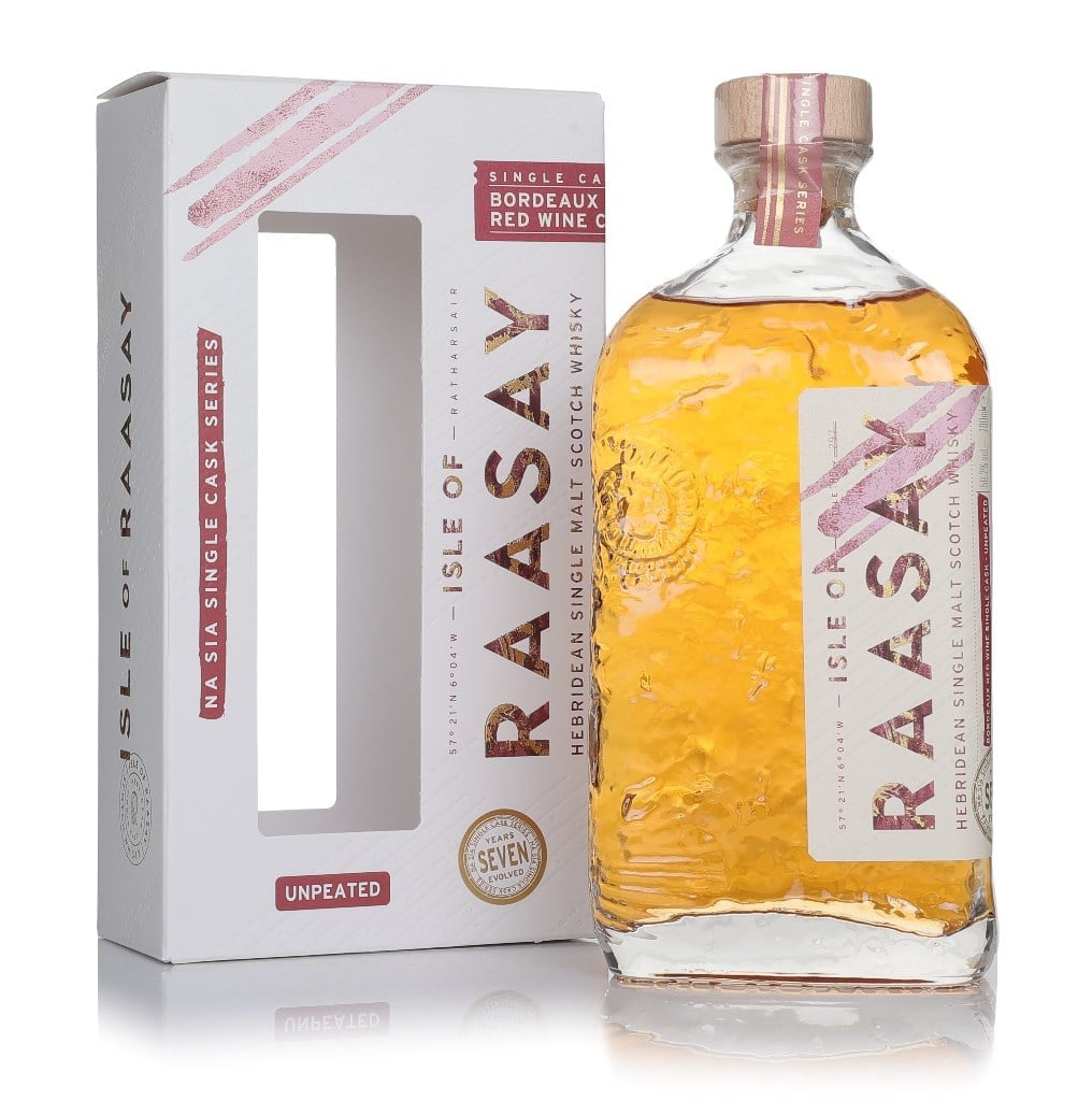 Isle of Raasay 7 Year Old (cask 19/479) Bordeaux Red Wine Unpeated - Na Sia Single Cask Series