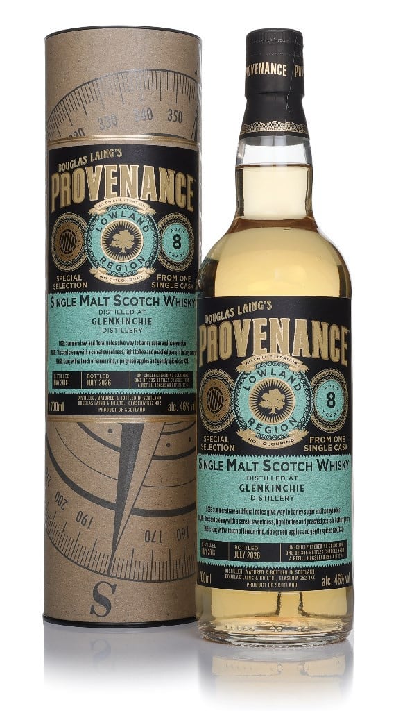 Glenkinchie 8 Year Old 2018 - Provenance (Douglas Laing)