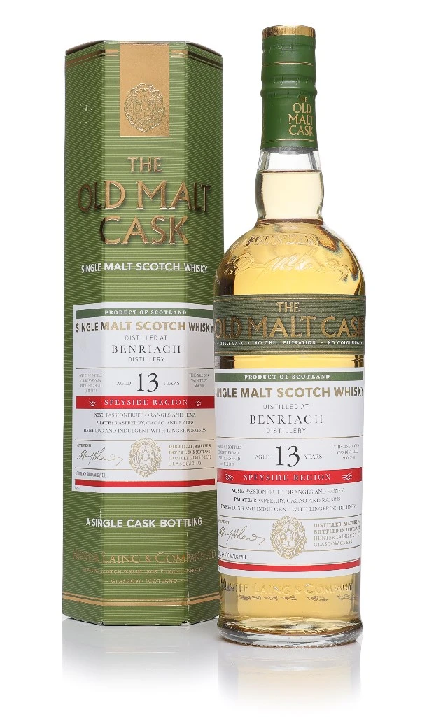 Benriach 13 Year Old 2010 (cask 21313) - Old Malt Cask (Hunter Laing)
