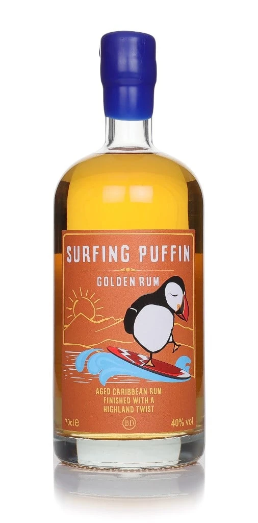 Badachro Surfing Puffin Golden Rum