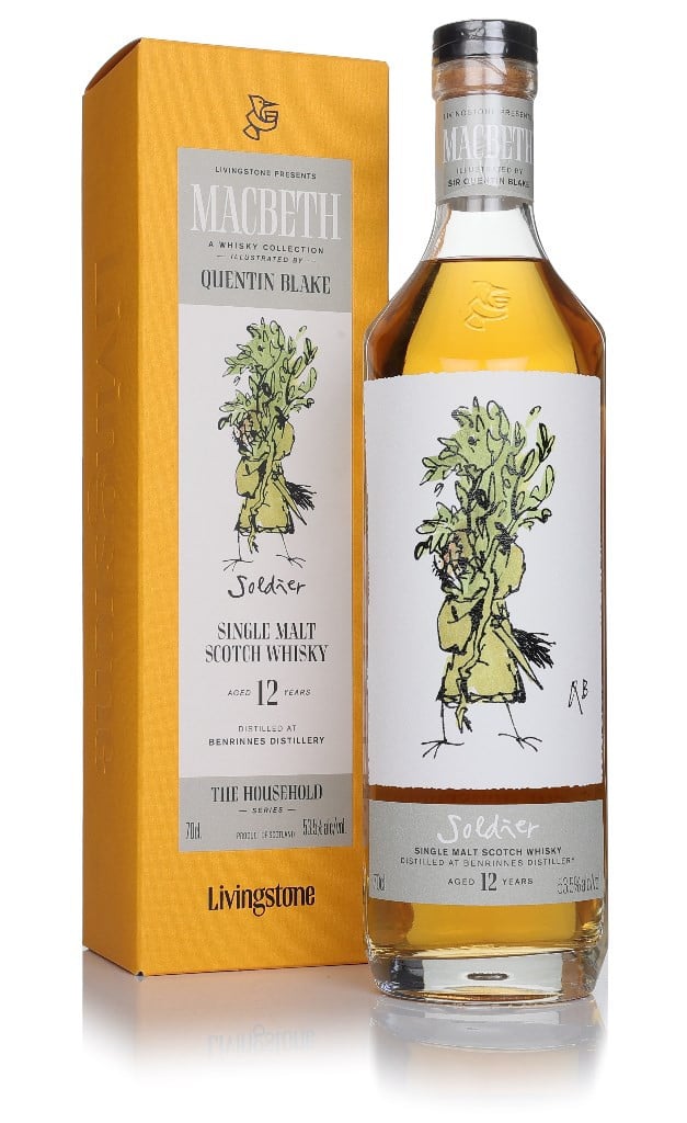 Benrinnes 12 Year Old - Soldier (The Macbeth Act 2 Collection)