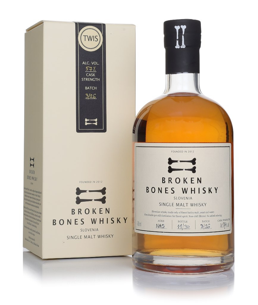 Broken Bones Cask Strength Unpeated Whisky