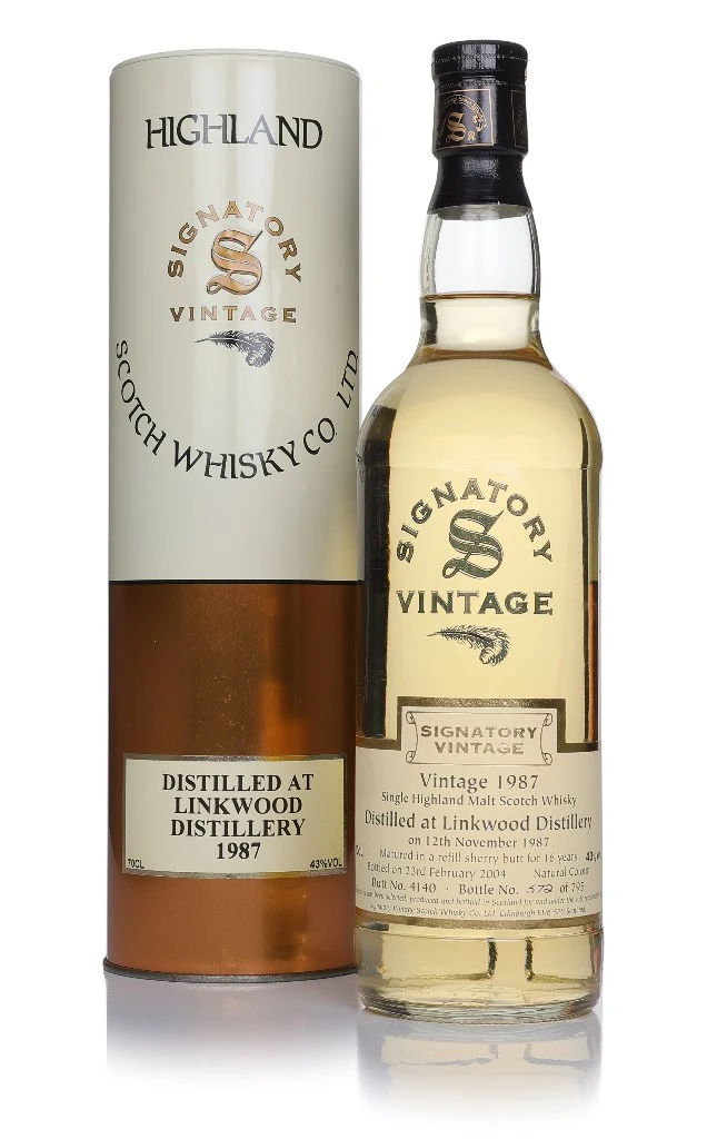 Linkwood 16 Year Old 1987 (cask 4140) - Signatory Vintage