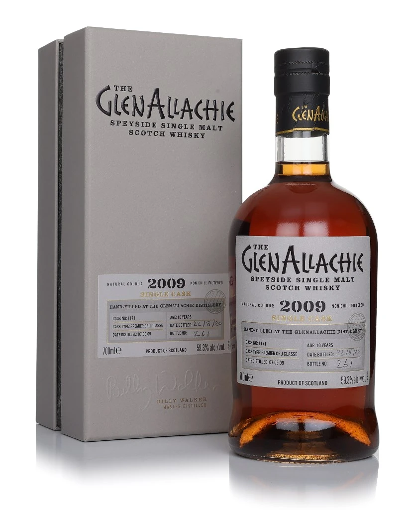GlenAllachie 10 Year Old 2009 (cask 1171) - Premier Cru Classé