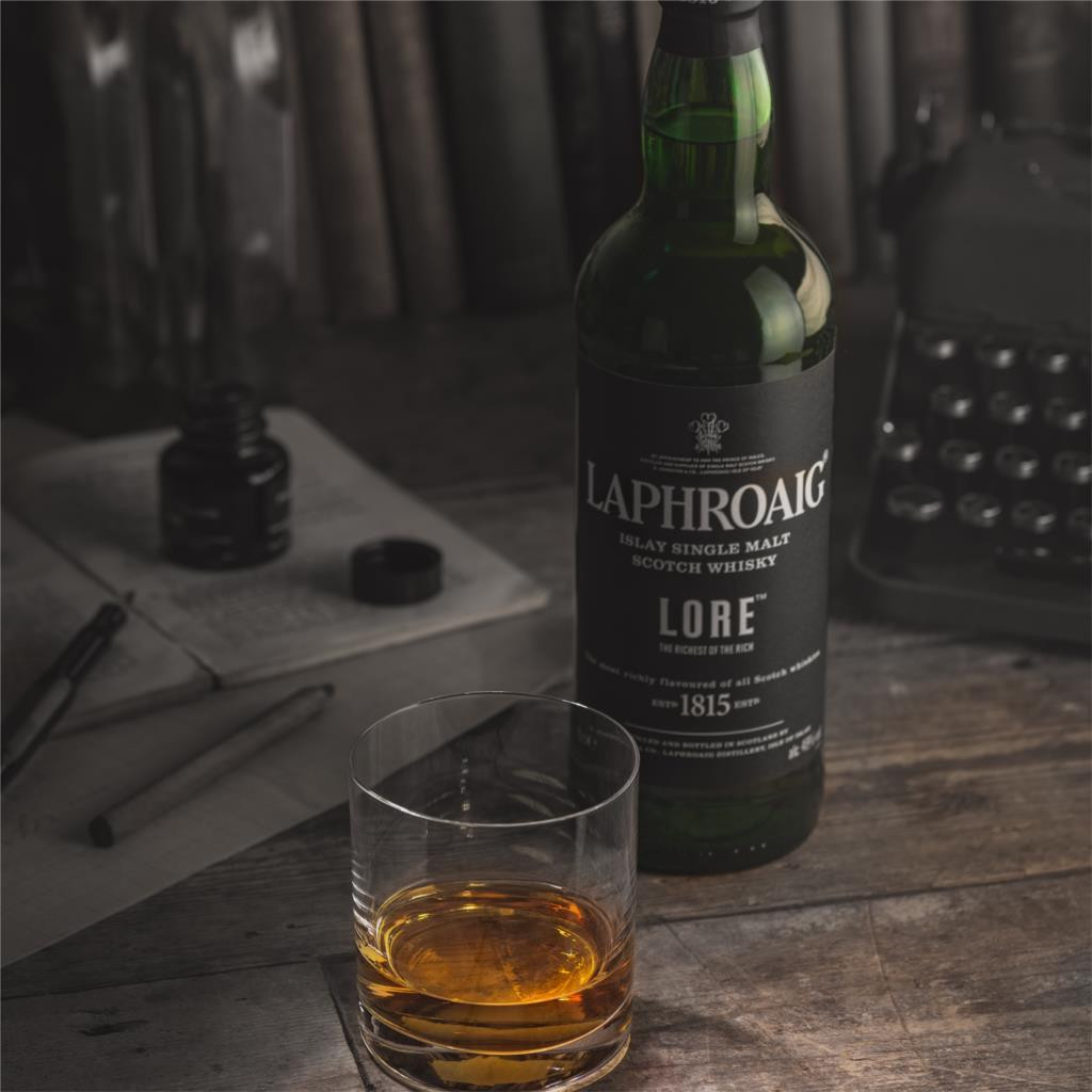 ウイスキー Laphroaig Lore Islay Single Malt Whisky Laphroaig Lore Islay Single Malt Scotch 750ml | FineWineHouse