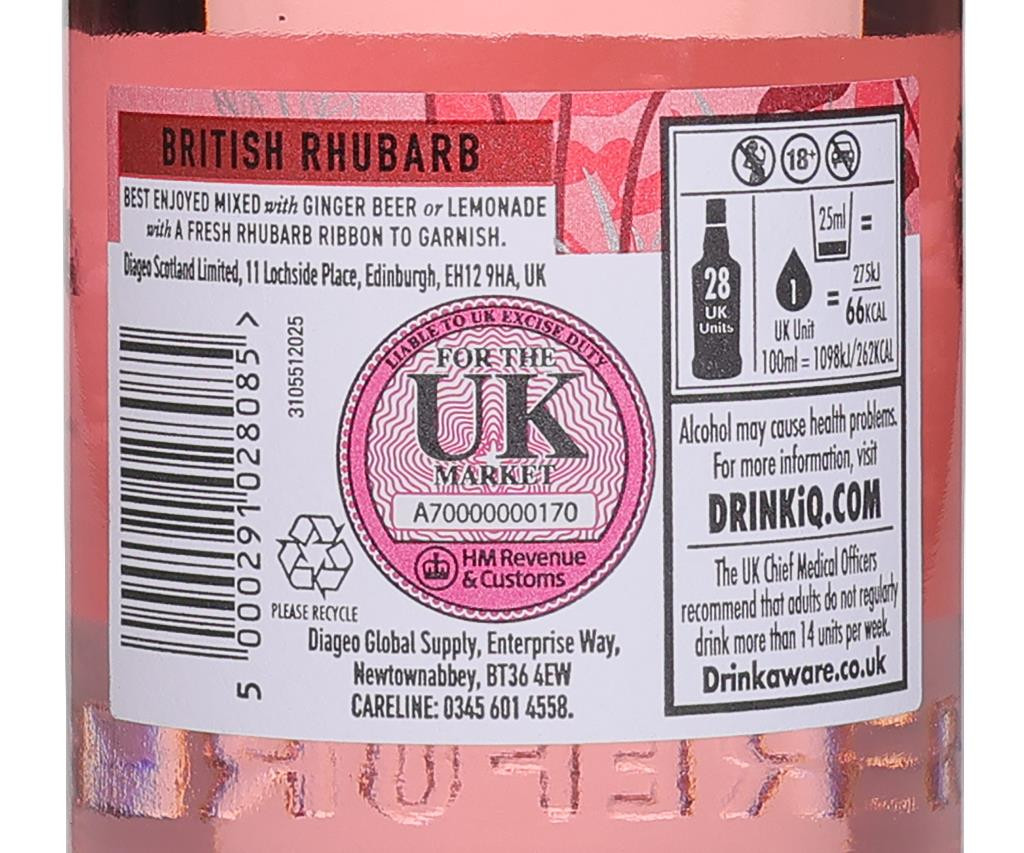 Chase Rhubarb Vodka 70cl - image 2