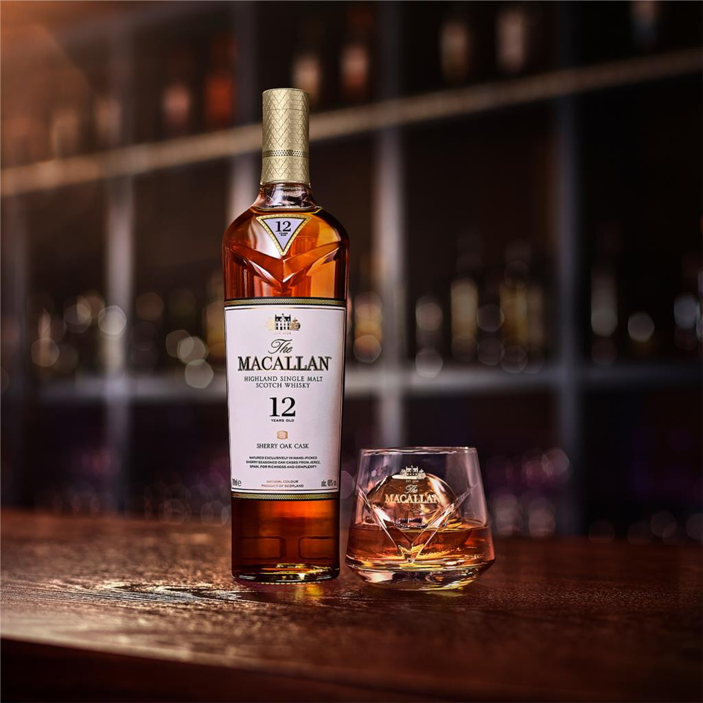 ウイスキー The Macallan12 Year Old Sherry Oak 700ml The Macallan Sherry Oak 12 Year Old Single Malt Whisky 750ml
