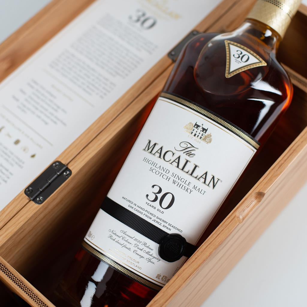 The Macallan 30 Year Old Sherry Oak (2022 Release) 70cl Whisky