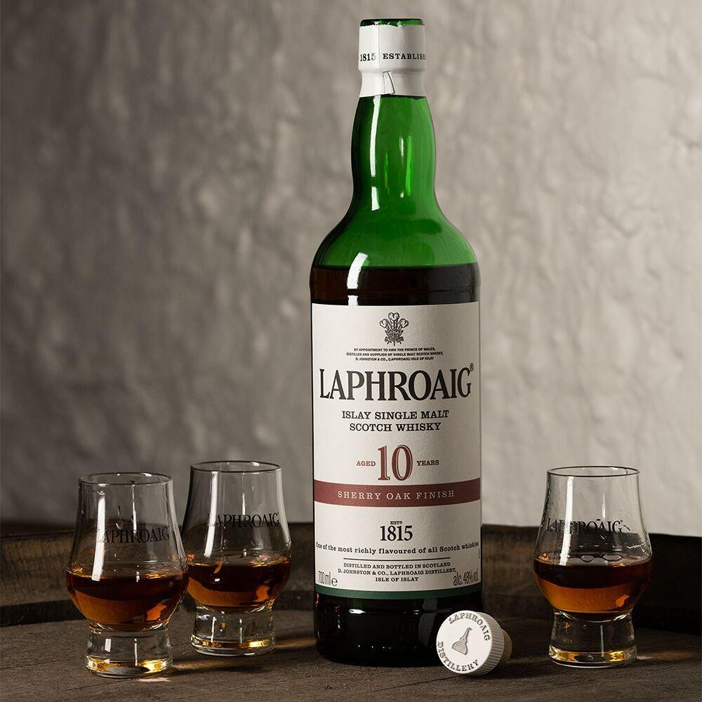 Laphroaig 10 Year Old Sherry Oak Finish 70cl Whisky | Master Of Malt