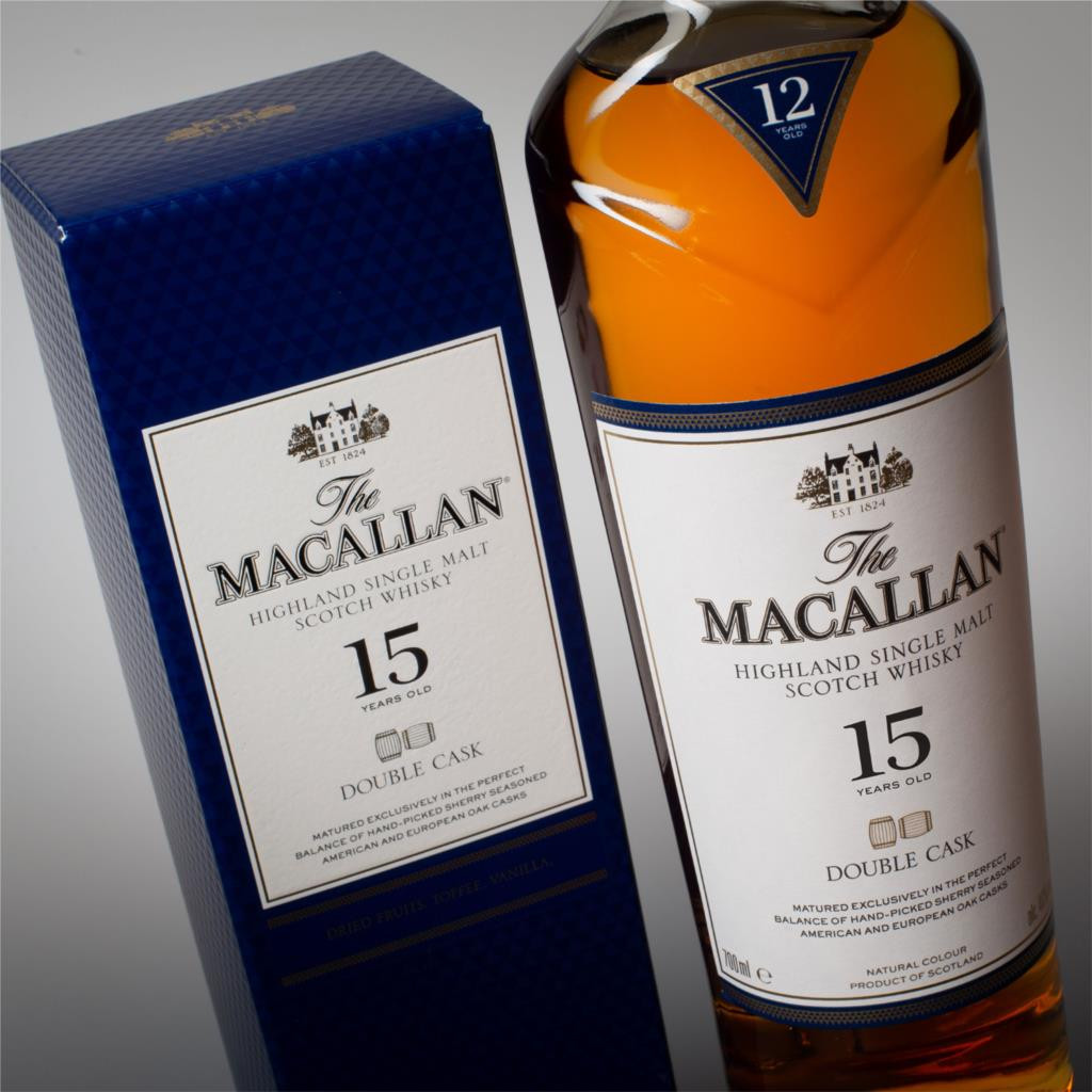 MACALLAN 15年 DOUBLE CASK 700ml Macallan 15 Year Double Cask Scotch