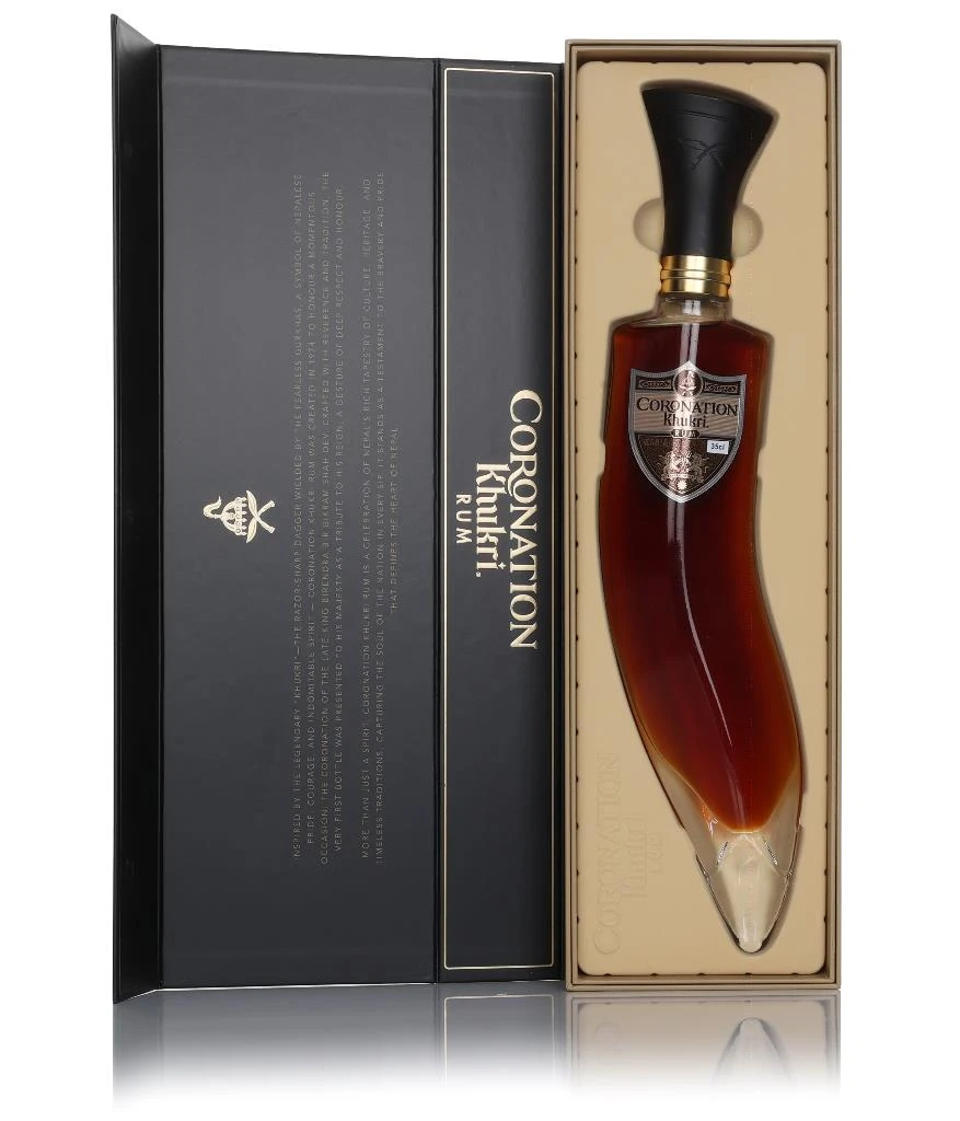 Khukri XXX Rum & Spiced Rum 6本セット Coronation Khukri XXX Rum 35cl | Master Of Malt