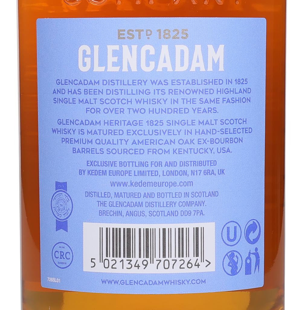 Glencadam Heritage 1825 70cl Whisky - image 2